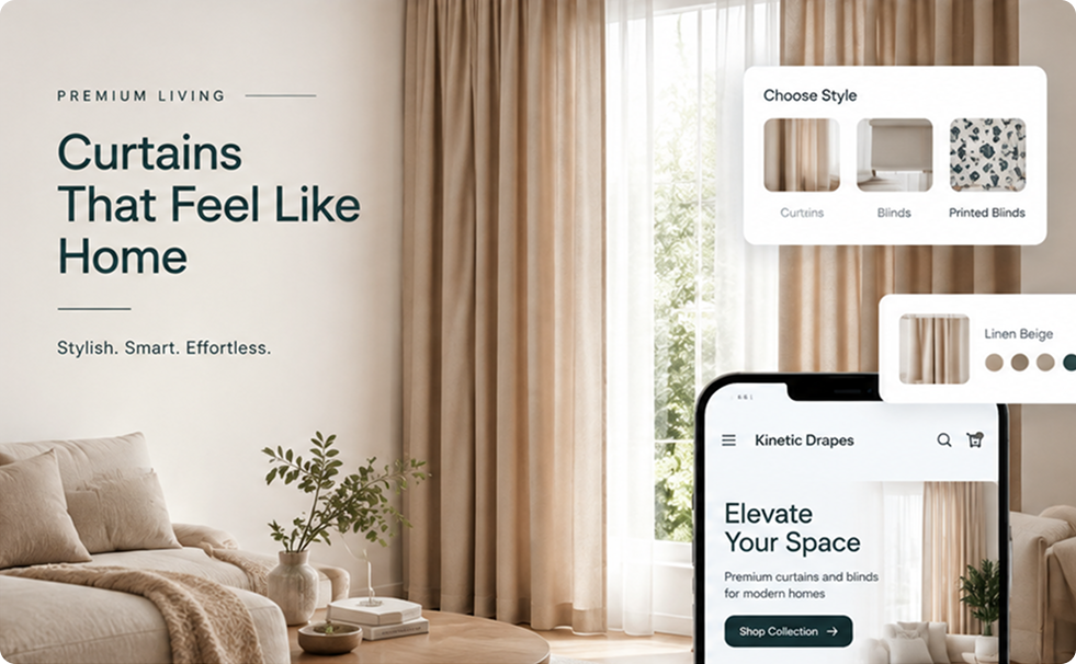 Kinetic Drapes project showcase